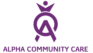 alpha community care logo